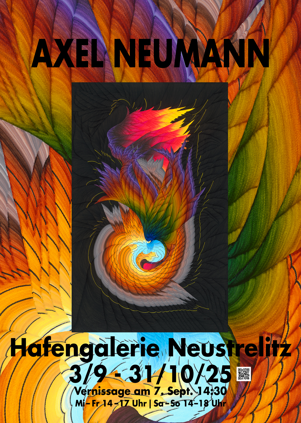 Ausstellung von Axel Neumann in der Hafengalerie in Neustrelitz