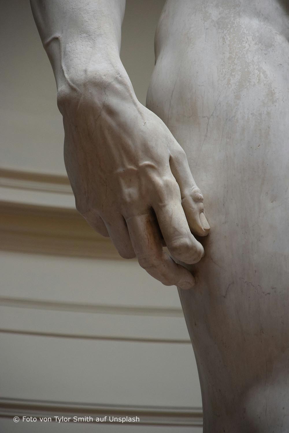 Hand von David Michelangelo - Foto: Tylor Smith - Unsplash