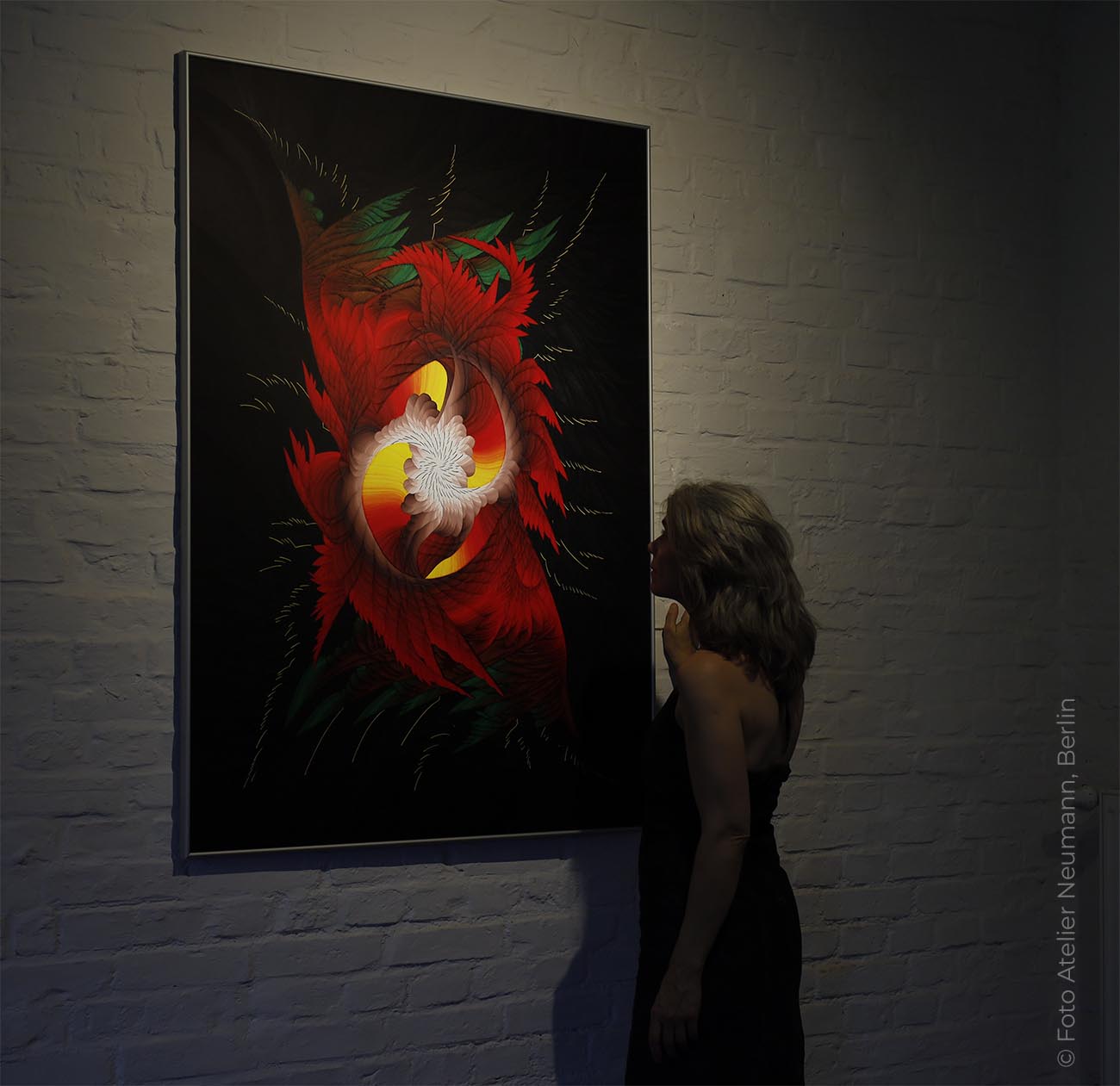 Geschenk der Dunkelheit - Füllermalerei Axel Neumann Geschenk der Dunkelheit - Füllermalerei Axel Neumann