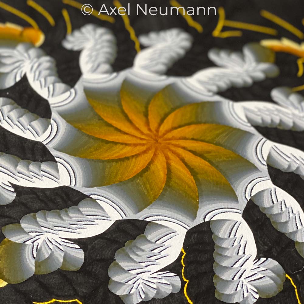 Verwirbelte Ordnung Füllermalerei Axel Neumann Verwirbelte Ordnung Füllermalerei Axel Neumann